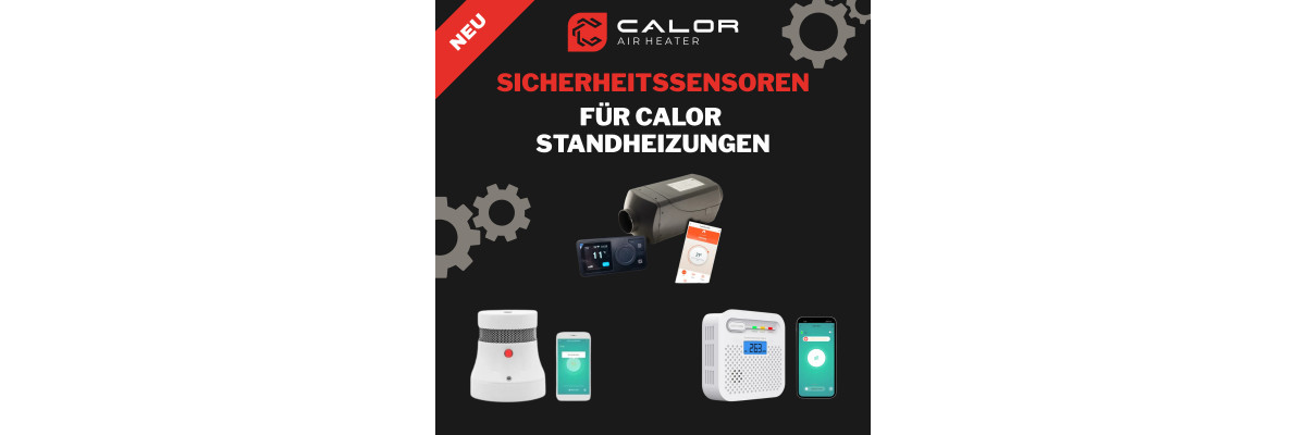 New Safety Sensors for CALOR Parking Heaters - Safety Sensors for Parking Heaters