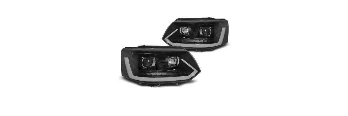 LED Scheinwerfer &amp; Rückleuchten mit Zulassung für VW T4-T6.1 - 