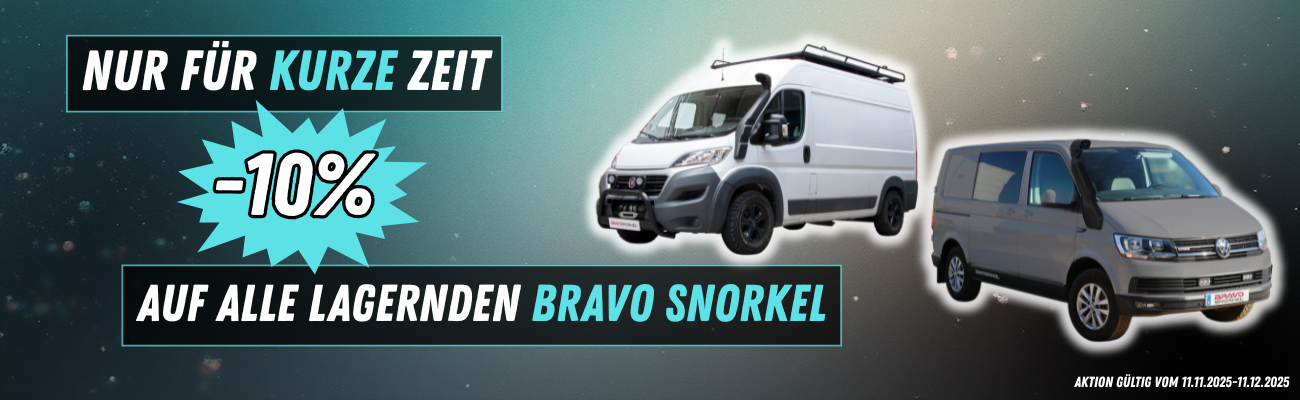 -10% auf alle lagernden Bravo Snrokel