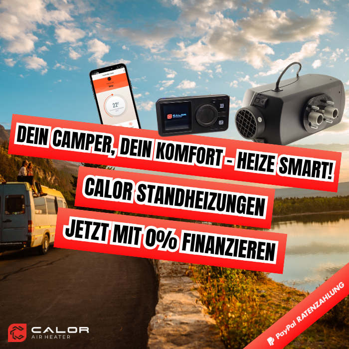 Calor CA2/4 Standheizung mit Flüsterpumpe, Höhenkit uvm