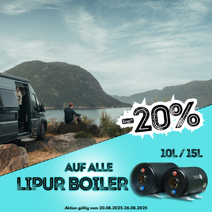 Deal der Woche -20% auf alle Lipur Ventus Boiler