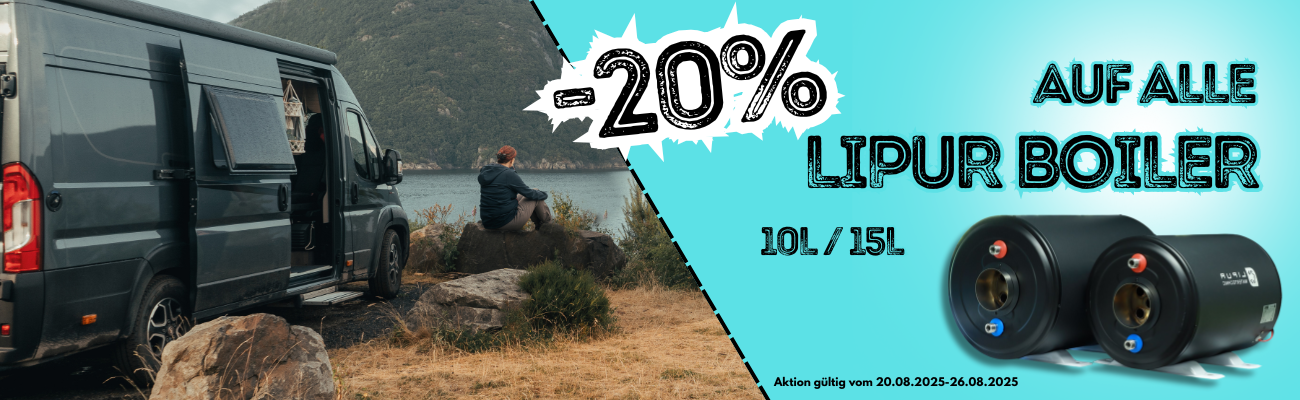 Deal der Woche -20% auf alle Lipur Ventus Boiler