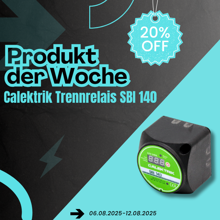 Produkt der Woche Calektrik Trennrelais