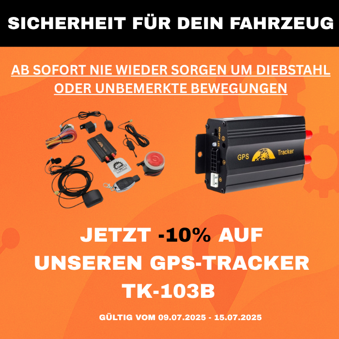 G-part Banner GPS Tracker mit Sirene 
