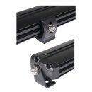 LED-Leiste PURELUX Black X-Slim S250 – Gerade / 25 cm / 45 W / Art.-Nr. 20, 2 Stück – Komplettset (Kennzeichenmontage)