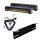 LED-Leiste PURELUX Black X-Slim S250 – Gerade / 25 cm / 45 W / Art.-Nr. 20, 2 Stück – Komplettset (Kennzeichenmontage)