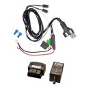 Kabelbaum Pureux Dualrelais 12V, DT-2, Kabelbaum + XBB-Dongle & PowerUnit