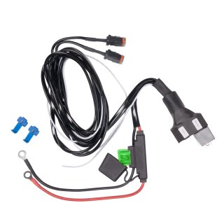 Kabelbaum Pureux Dualrelay 12V, DT-2, Kabelbaum