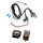Kabelbaum Purelux Dualrelay 12V, DTP, 1 Ausgang (DTP) + XBB Dongle & PowerUnit