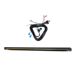 Led bar Purelux Black X-Slim S1300 - Straight / 128 cm / 270W / Ref. 50, 1 pc + Wiring harness