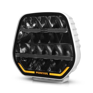 Zusatzscheinwerfer Purelux Panther 9 Weiß – Rund / 23 cm / 210 W / Ref. 25, 1 Stück