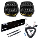 Zusatzscheinwerfer Purelux Panther 9 – rund / 23 cm...