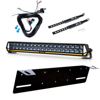 LED-Leiste Purelux Panther Heat S540 – gerade / 55 cm / 260 W / Ref. 30, 1 Stück – Komplettset