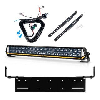 LED Lightbar PURELUX Panther Heat S540 – gerade / 55 cm / 260 W / Ref. 30, 1 Stk. – Komplettset mit Einbauhalterung