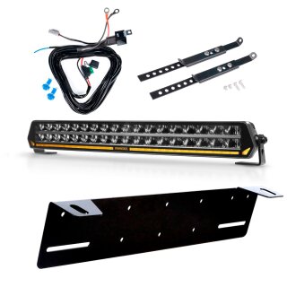 LED-Leiste Purelux Panther C540 – gebogen / 54 cm / 216 W / Ref. 25, 1 Stück – Komplettset