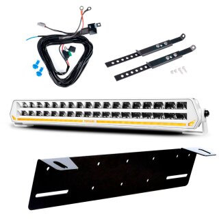 LED Lightbar PURELUX Panther S540 Weiß – gerade / 54 cm / 216 W / Ref. 30, 1 Stk. – Komplettset