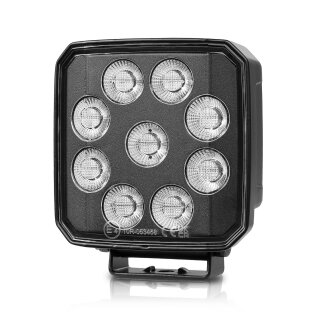 Arbeitsleuchte Pureux Black Raven Heat 65 – 10 cm / 65 W / breit