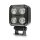 Rückfahrscheinwerfer/Arbeitsleuchte Pureux Black Raven Heat 30 – 8 cm / 29 W / breit
