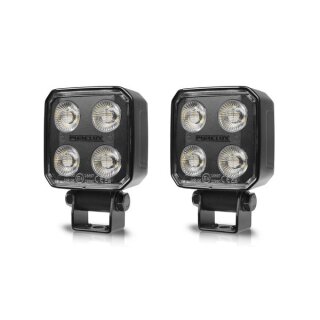 Arbeitsleuchte Purelux Black Raven Heat 30 – 8 cm / 29 W / breit, 2 Stück