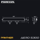 LED-Lightbar PURELUX Panther Aero S300 – gerade / 30 cm / 54 W / Ref. Nr. 17,5