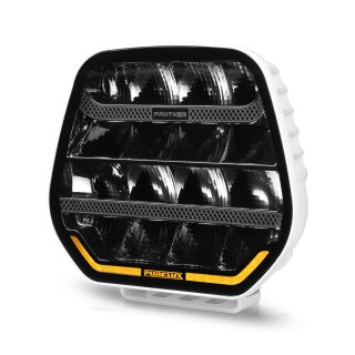 Zusatzscheinwerfer Pureux Panther 7 Weiß – Rund / 18 cm / 128 W / Ref. 20, 1 Stück