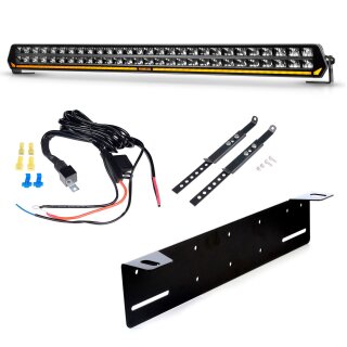 Purelux Panther Flash S800 LED Lightbar 78cm, 324W, gerade – Komplettset
