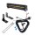 LED Lightbar PURELUX Black Boost S360 – gerade / 36 cm / 120 W / Ref. 37.5, 1 Stk. – Komplettset (Endstück)