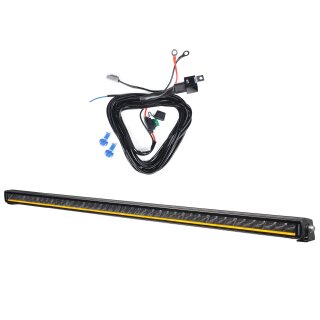LED-Leiste Purelux Black X-Slim S1000 – gerade / 100 cm / 210 W / Ref. 45, 1 Stück + Kabelbaum