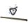 LED-Leiste Purelux Black X-Slim S1000 – gerade / 100 cm / 210 W / Ref. 45, 1 Stück + Kabelbaum
