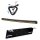 LED Lightbar PURELUX Black X-Slim C800 – gebogen / 80 cm / 165 W / Ref. 40, 1 Stück – Komplettset