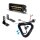 LED Lightbar Purelux Black Boost S200 – gerade / 20 cm / 60 W / Ref. 25, 1 Stück – Komplettset (Endstück)