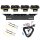 LED Zusatzleuchte Purelux Panther Alpha 20 – 10 cm / 20 W / Spot, 4 Stück – Komplettset