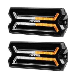 Warnleuchte / Begrenzungsleuchte PURELUX Panther Core-W – 12/24 V / 53 W / 105 mm, 2 Stück