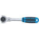 Umschaltknarre mit Kugelkopf | Abtrieb Außenvierkant 6,3 mm (1/4")