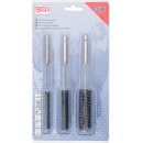 Honwerkzeug-Satz | flexibel | 6,3 mm (1/4") Schaft | Körnung 60/80 | 8 - 12 - 20 mm | 3-tlg.