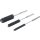 Honwerkzeug-Satz | flexibel | 6,3 mm (1/4") Schaft | Körnung 60/80 | 8 - 12 - 20 mm | 3-tlg.