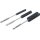 Honwerkzeug-Satz | flexibel | 6,3 mm (1/4") Schaft | Körnung 60/80 | 8 - 12 - 20 mm | 3-tlg.
