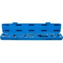 Spannrollenschlüssel-Satz | Zwölfkant SW 12 - 19 mm / E-Profil SW E10 - E18 | 15-tlg.