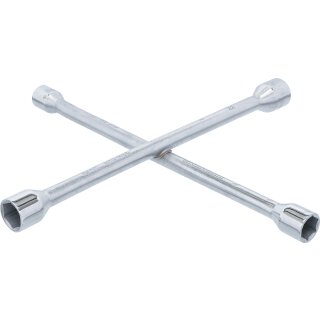 Rad-Kreuzschlüssel | für Pkw | SW 17 x 19 x 22 mm x 13/16"