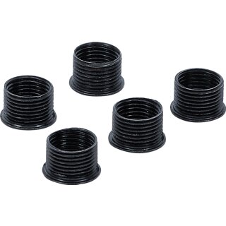 Gewindehülsen | 11 mm | M14 x 1.25 | 5-tlg.