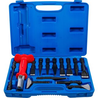 Meißel- und Durchschläger-Satz | 15-tlg.