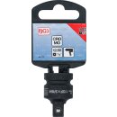 Kraft-Steckschlüssel-Adapter | Innenvierkant 12,5 mm (1/2") - Außenvierkant 10 mm (3/8")