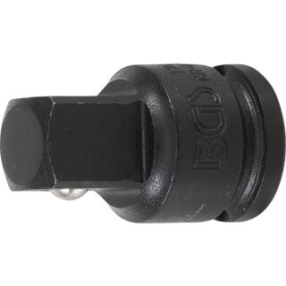 Kraft-Steckschlüssel-Adapter | Innenvierkant 10 mm (3/8") - Außenvierkant 12,5 mm (1/2")
