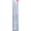 Hahnenfußschlüssel-Satz | Antrieb Innenvierkant 10 mm (3/8") | SW 10 - 19 mm | 10-tlg.