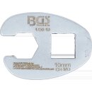 Hahnenfußschlüssel | Antrieb Innenvierkant 10 mm (3/8") | SW 10 mm