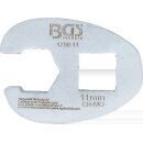 Hahnenfußschlüssel | Antrieb Innenvierkant 10 mm (3/8") | SW 11 mm