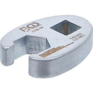 Hahnenfußschlüssel | Antrieb Innenvierkant 10 mm (3/8") | SW 14 mm
