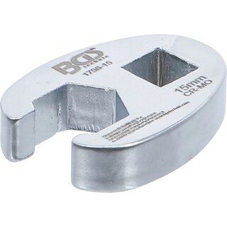Hahnenfußschlüssel | Antrieb Innenvierkant 10 mm (3/8") | SW 15 mm