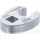 Hahnenfußschlüssel | Antrieb Innenvierkant 10 mm (3/8") | SW 15 mm