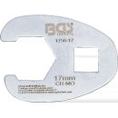 Hahnenfußschlüssel | Antrieb Innenvierkant 10 mm (3/8") | SW 17 mm